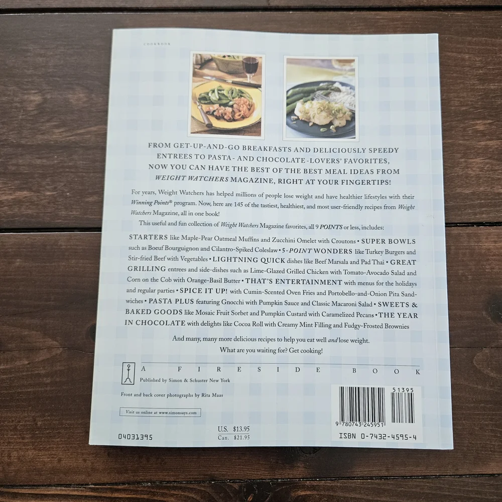 Best of Weight Watchers Magazine & Inspired Canadian Cuisine Set of 2 Cookbooks - Picture 10 of 10